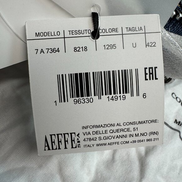 Moschino Rider Denim Heart Crossbody Bag - Picture 10 of 10